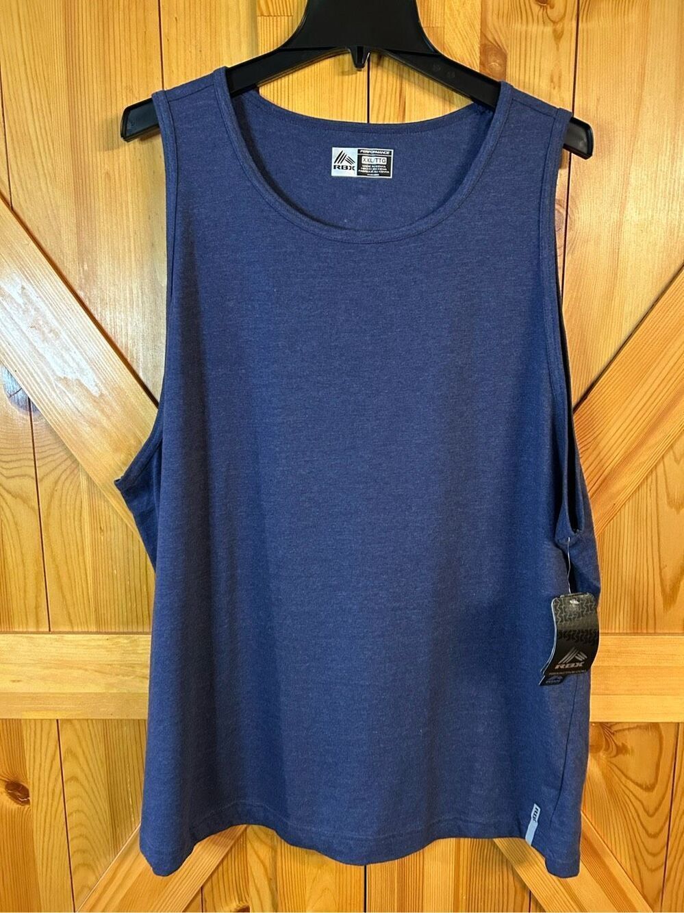 RBX Women's Performance Tank Top Sleeveless Size XXL Blue nwt (0905)